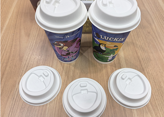 纸浆模塑杯盖